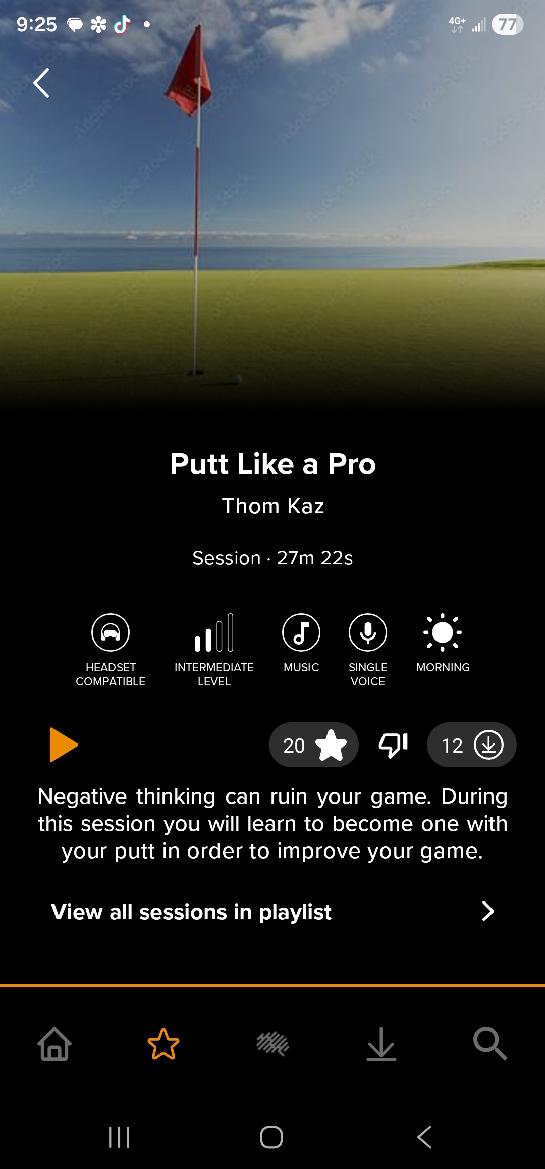 Putt Like a Pro — BrainTap Golf Session